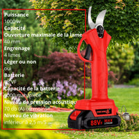 "Sécateur électrique - MOM GARDEN"