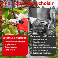 "Sécateur électrique - MOM GARDEN"