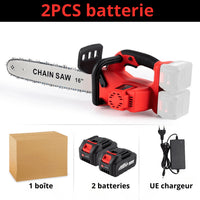 "tronçonneuse électrique à batterie - MOM GARDEN"