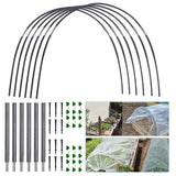 "Ensemble de Cerceaux de Serre Pliants en Fibre - MOM GARDEN"