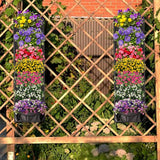 "Lot de 2 Sacs de culture à suspendre, sacs verticaux avec 7 poches - MOM GARDEN"
