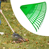 Râteau à Feuilles 22 Dents de Jardin – Outil Léger et Robuste sans Manche