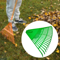 Râteau à Feuilles 22 Dents de Jardin – Outil Léger et Robuste sans Manche