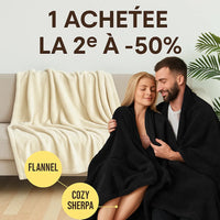 Couverture imperméable 100% , pour couple romantique, couverture en microcarence, hiver