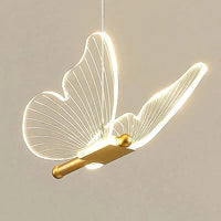 Lampe LED Suspendue en Forme de Papillon au Design Nordique