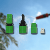 Connecteur Rapide Unidirectionnel pour Tuyau de 3/8 Pouces - MOM GARDEN