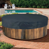 Couverture de piscine ronde 600D – Bâche solaire anti-UV et anti-déchirure