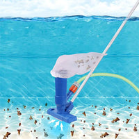 Aspirateur de Piscine Portable 40″ avec Brosse – Nettoyeur à Jet Sous-Marin