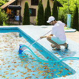 Aspirateur de Piscine Portable 40″ avec Brosse – Nettoyeur à Jet Sous-Marin