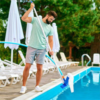 Aspirateur de Piscine Portable 40″ avec Brosse – Nettoyeur à Jet Sous-Marin