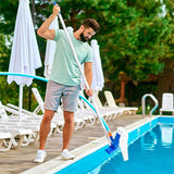 Aspirateur de Piscine Portable 40″ avec Brosse – Nettoyeur à Jet Sous-Marin