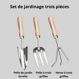 Kit Jardinage 3 Pièces : Outils Polyvalents d'Excellence - MOM GARDEN
