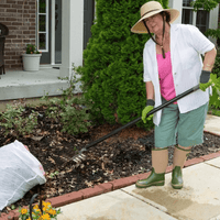 Outil de Jardinage Polyvalent : Houe, Râteau de Désherbage et Herse en Acier - MOM GARDEN