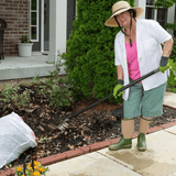 Outil de Jardinage Polyvalent : Houe, Râteau de Désherbage et Herse en Acier - MOM GARDEN